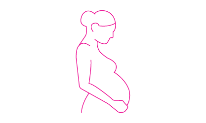 During pregnancy (with a doctor’s advice).