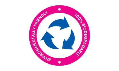 Made of Viscose Material- 100% Biodegradable and Environmentally Friendly.