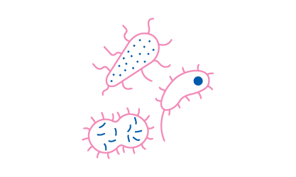 Removes odour-causing bacteria